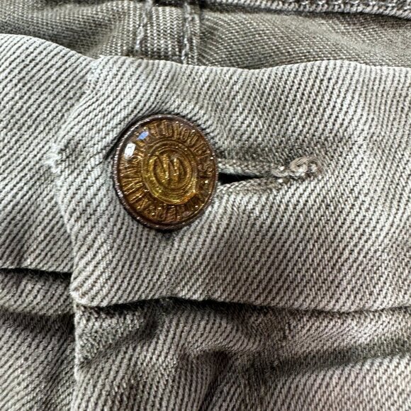 Mother Women's Size 26 x 29" The Looker Pop Skinny Jeans Green/Gray Low Rise - Picture 6 of 14